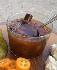 Ramekin kumquat chutney
